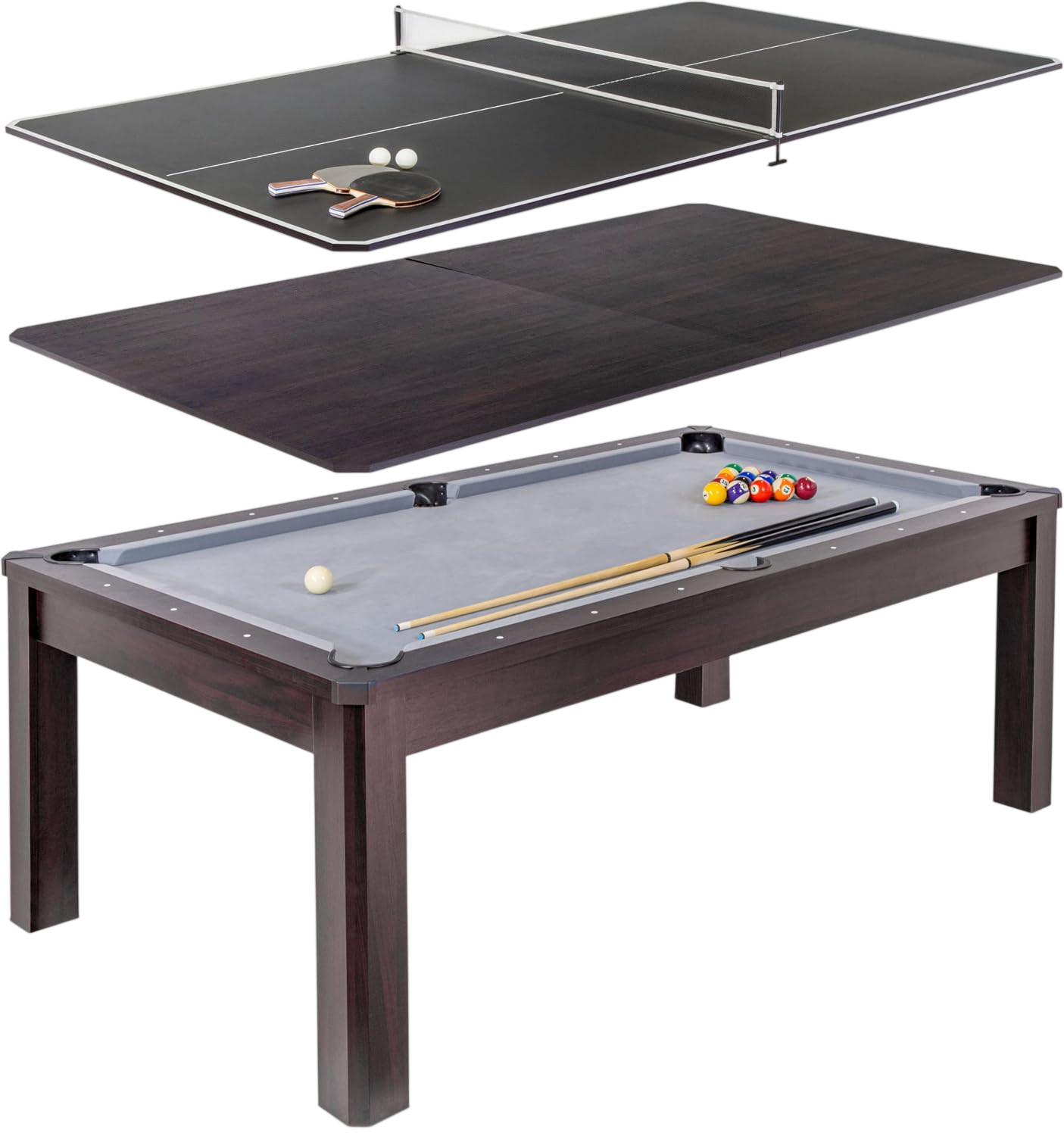3 in 1 Pool, Dining, & Table Tennis